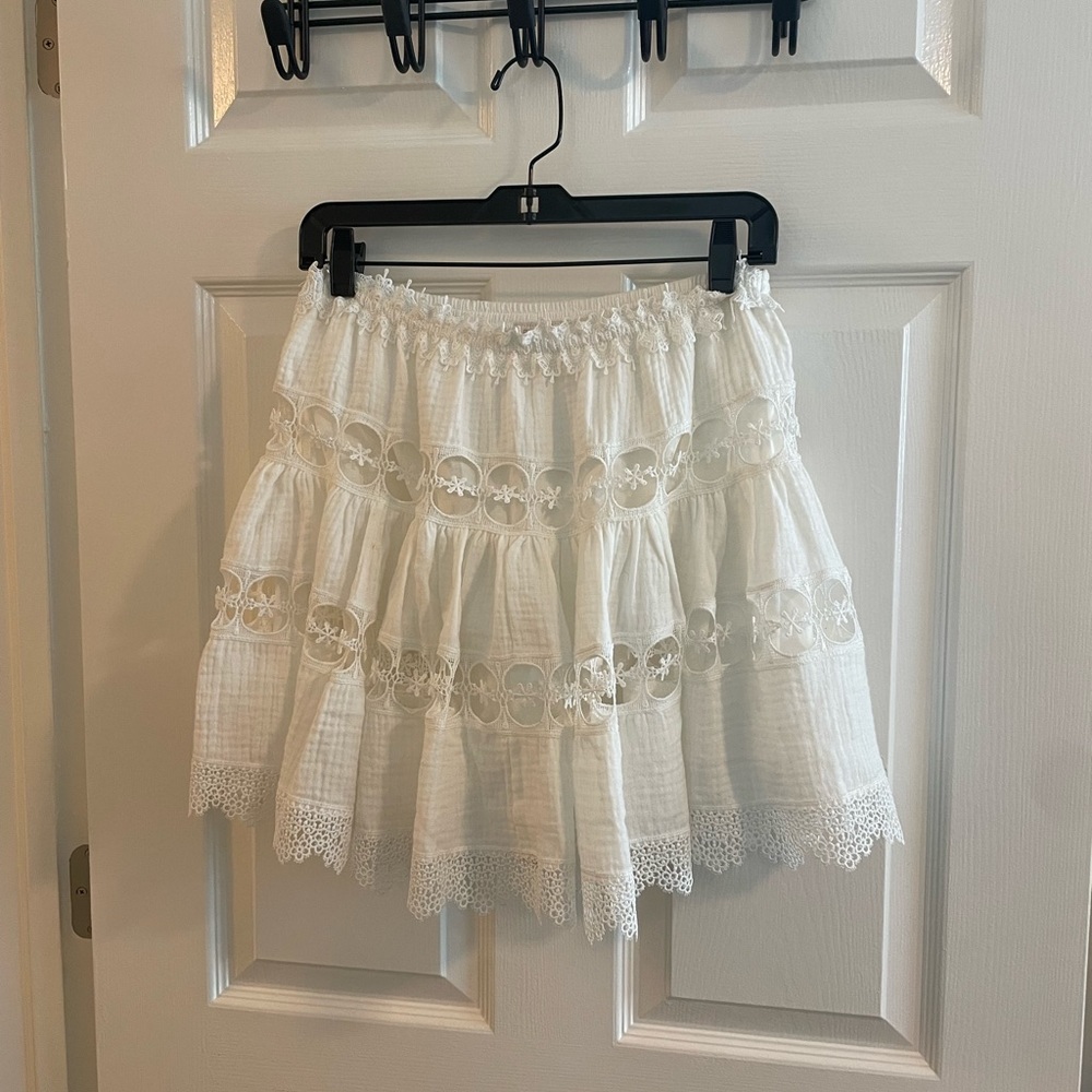 White Lacey skirt